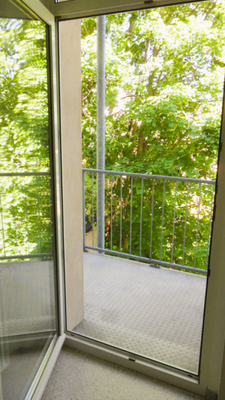 Zugang zum Balkon