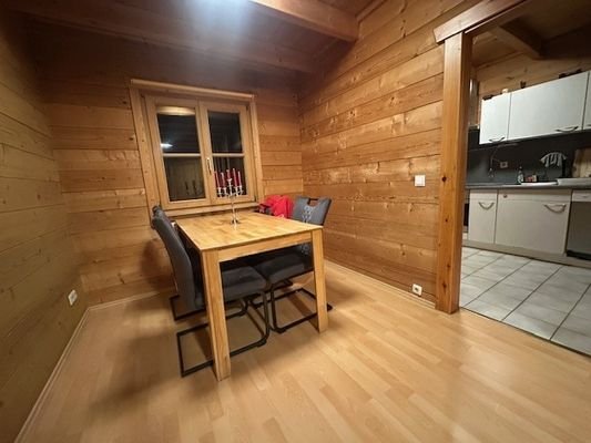 Esszimmer vor der Küche
