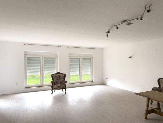 Blick in das Wohnzimmer