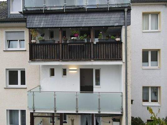 Rückansicht Balkon