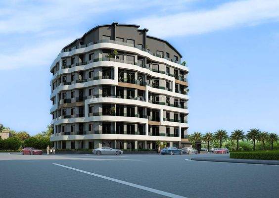 Investment Flats Close to All Main Points in Antalya Muratpasa