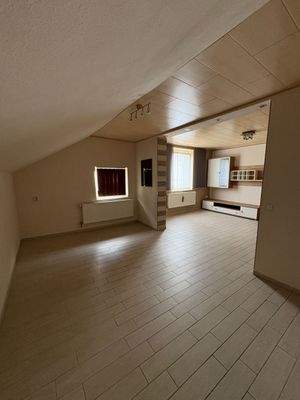 Helles Dachgeschosszimmer