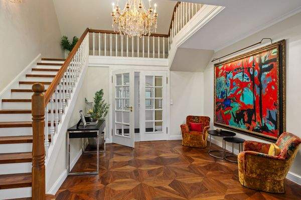 Aufgang zum Dachgeschoss