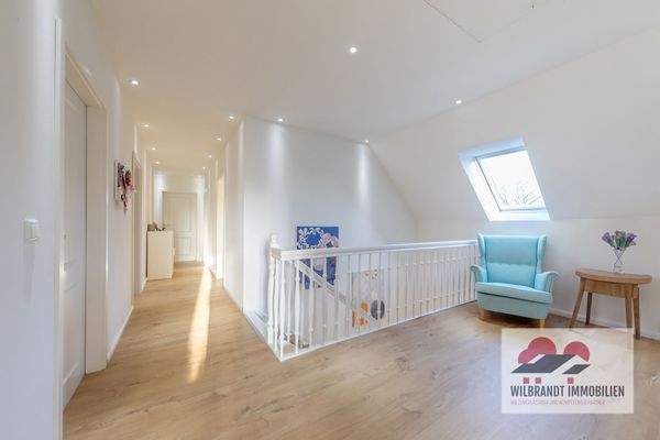 Diele und Flur im Dachgeschoss