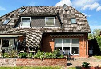 Rückansicht des Hauses