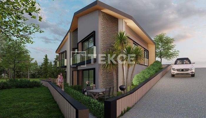 Newly Built Villas on the Main Street Close to the Sea in Urla