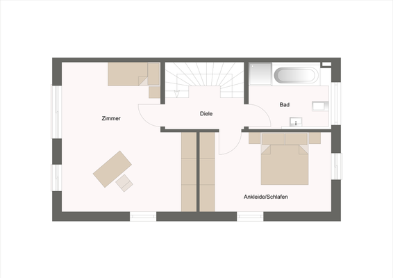 Grundriss 1. Obergeschoss