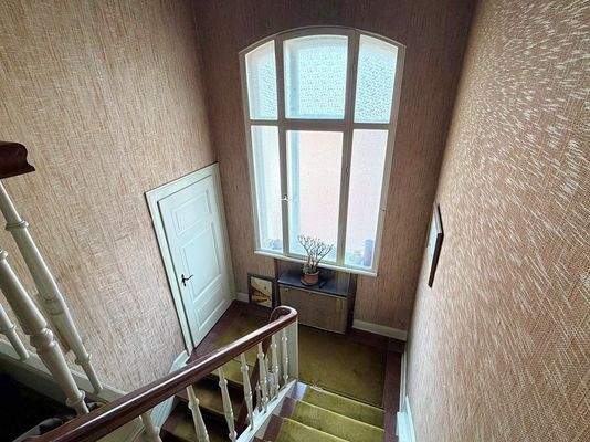 Treppenhaus von oben