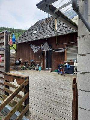 Eingang mit Terrasse