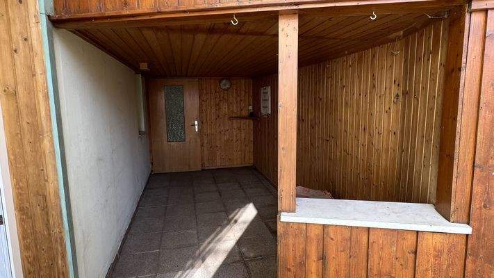 überdachter Freisitz