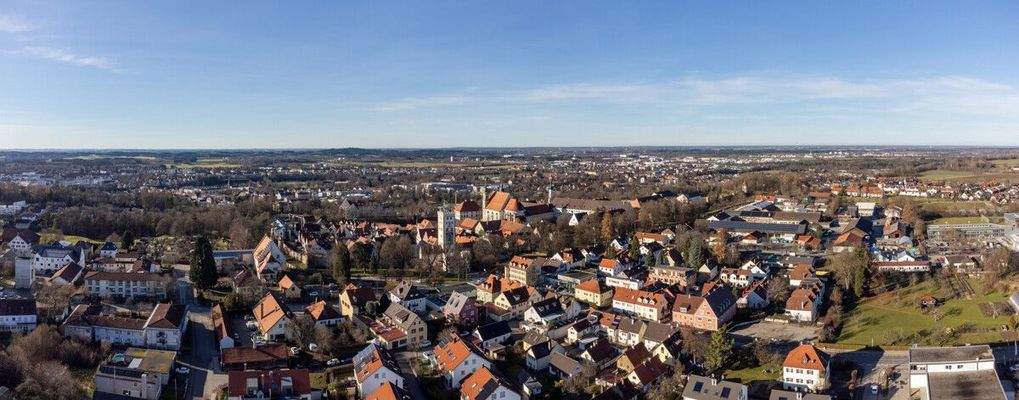Blick Richtung Landsberg Zentrum
