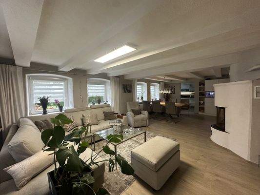 Wohn- und Essbereich Wohnung 1