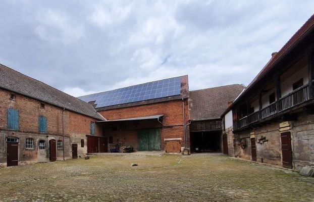 Photovoltaik-Anlage auf der Scheune