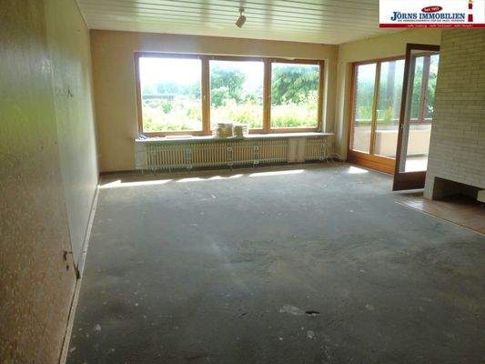 Teilansicht Wohnzimmer