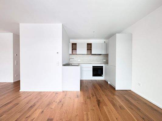 Moderne Küche mit Holzoptik