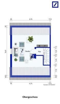 Grundriss Dachgeschoss