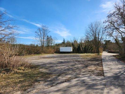 Grundstück Blickrichtung Süden