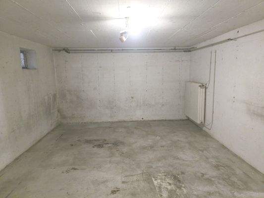 Geräumiger, beheizbarer Kellerraum