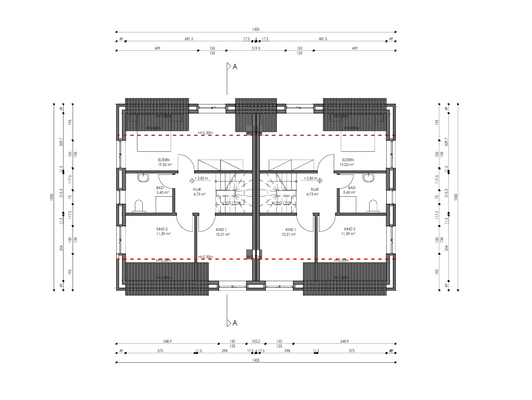 Grundriss Obergeschoss