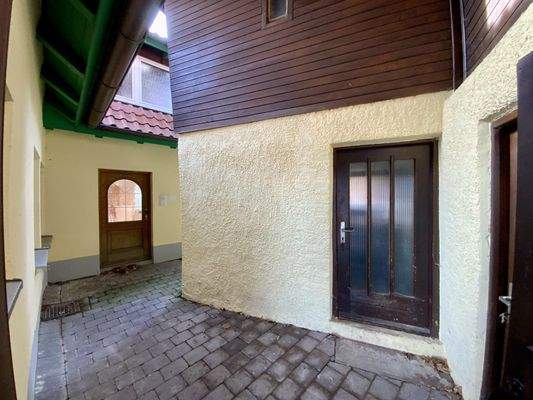 Eingang Hauptwohnung