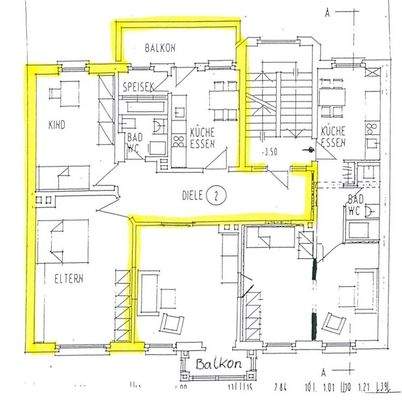 Grundriss 3.OG rechts