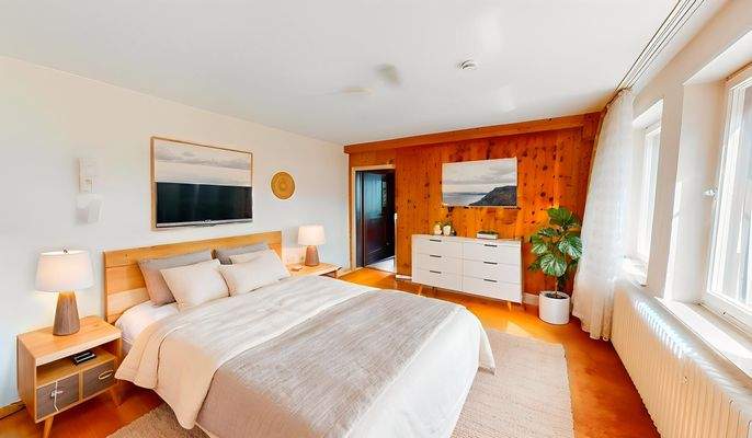 Einrichtungsbeispiel Zimmer im Untergeschoss