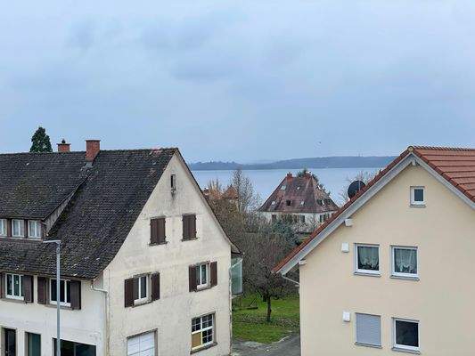 Blick vom Balkon