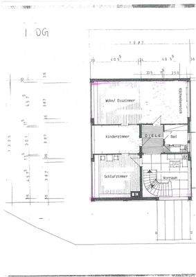 Grundriss Wohnung 1.OG