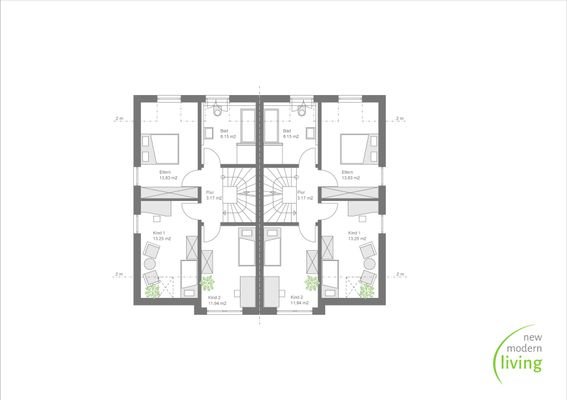 Grundriss Dachgeschoss
