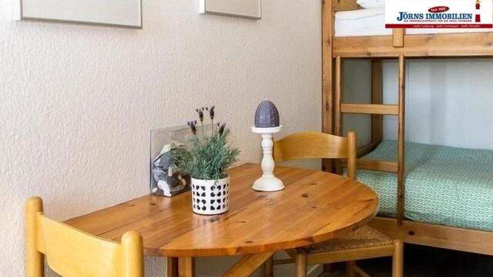 Teilansicht Schlafzimmer