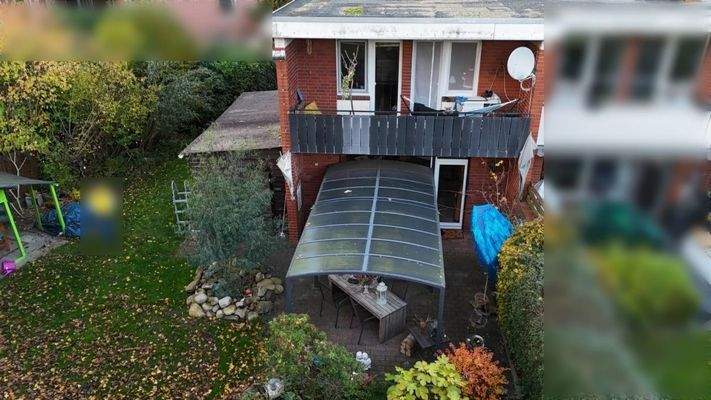 Luftbil Hausansicht Rückseite II