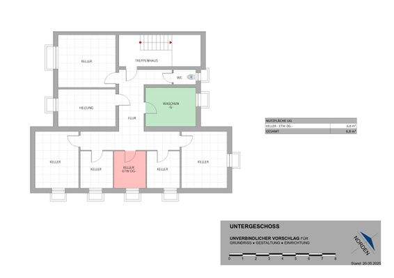Grundriss - UNTERGESCHOSS -