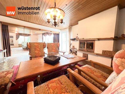 gemütliches Kaminzimmer