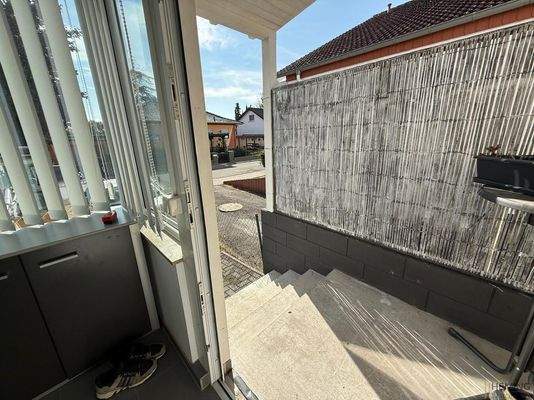 Wintergarten Teil 1 - Zugang vom Parkplatz