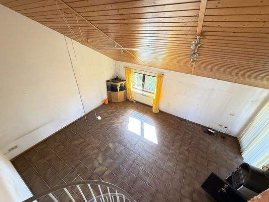 Blick von der Galerie