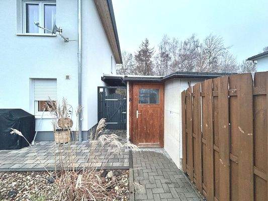 Werkstatt am Carport