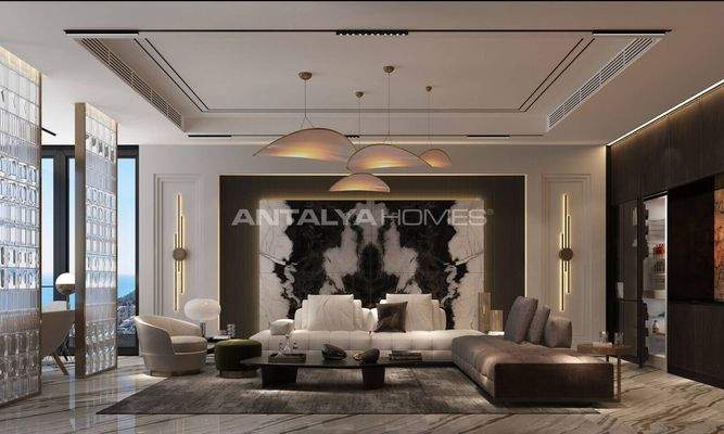 Sea-View Villas with a Private Pool in Alanya Antalya