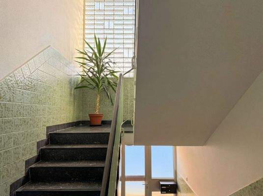 Gepflegtes Treppenhaus