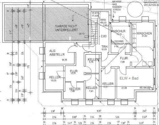 Grundriss Untergeschoss