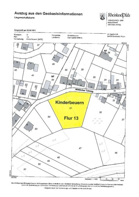 Kinderbeuern Grundstücke, Kinderbeuern Grundstück kaufen