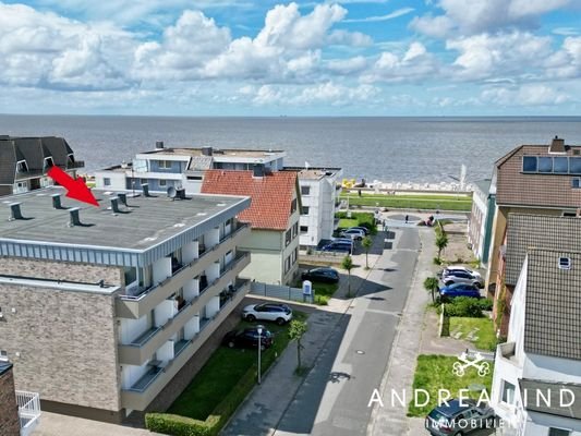 Ferienwohnung mit Meerblick in Duhnen