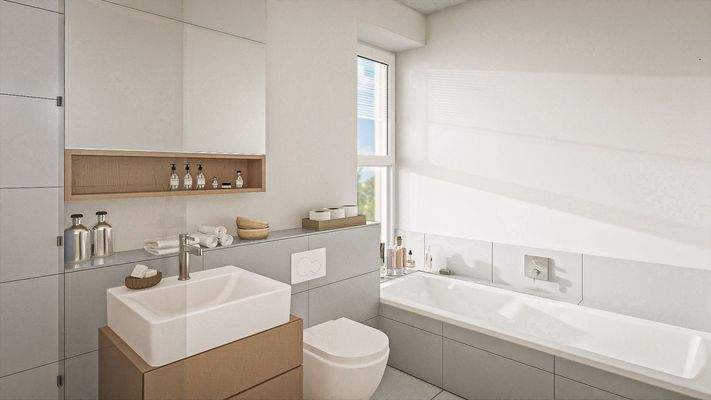 Visualisierung Badezimmer_grau