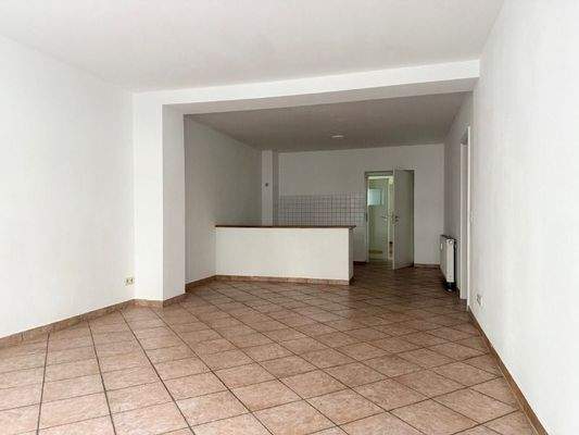 Wohnen mit offener Küche