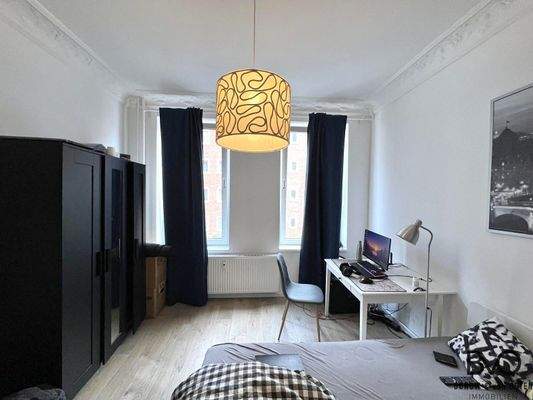 Hohe Decken in allen Zimmern 