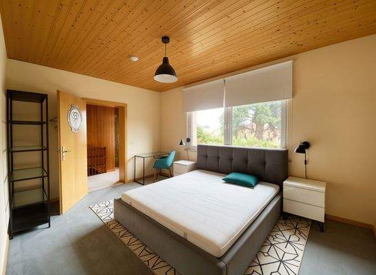 So könnte das Schlafzimmer aussehen