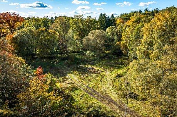 Geschotterte Freifläche