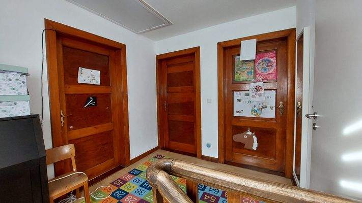 oberer Flur zu den Schlafzimmern