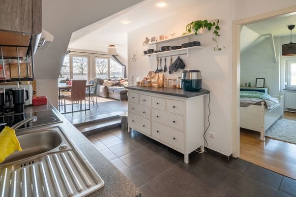 Küche/Wohnen Whg. 3