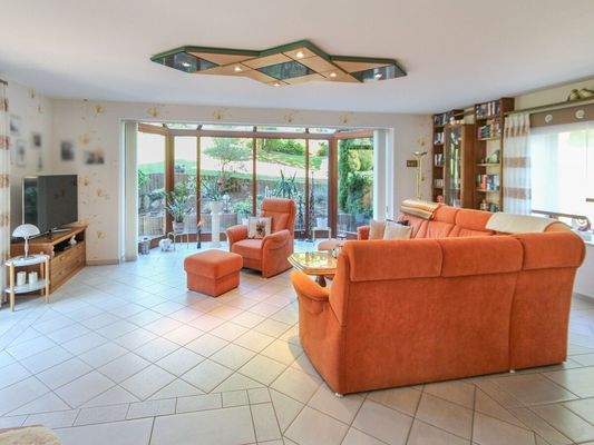 Wohnbereich mit Wintergarten