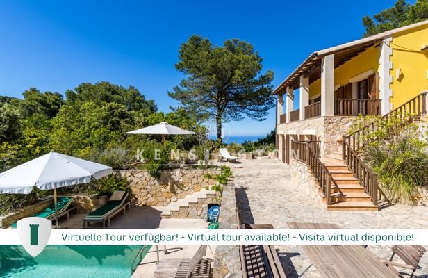 Villa mit Meerblick in Valldemossa- Mallorca